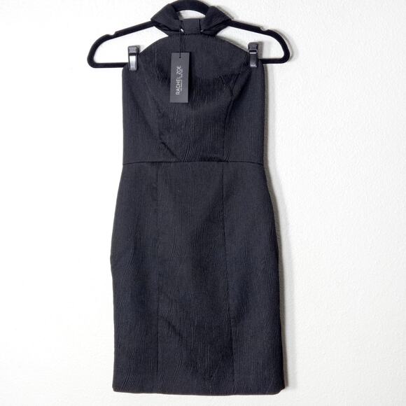 Rachel Zoe Dresses & Skirts - Rachel Zoe Cocktail Dress Sleeveless Black Size 2 Sleek Glam Party NWT